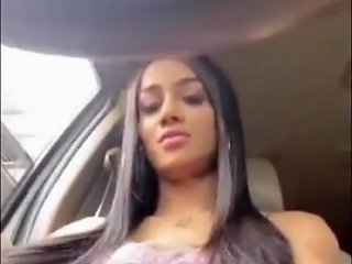 XHAMSTER @ Aroused Shemale Masturbates In Her Car And Gets Caught